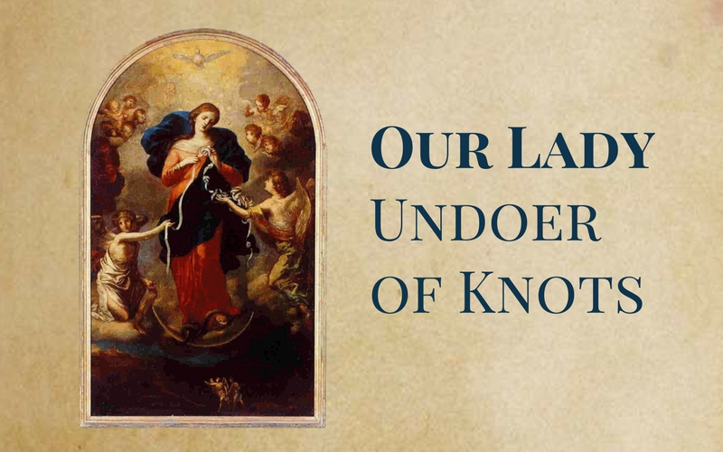How Our Lady Undoer of Knots brings us peace