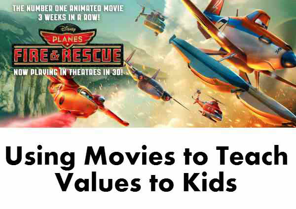 Using Movies to Help Teach Values to Kids
