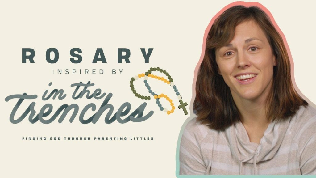 Rosary for moms inspired by In the Trenches
