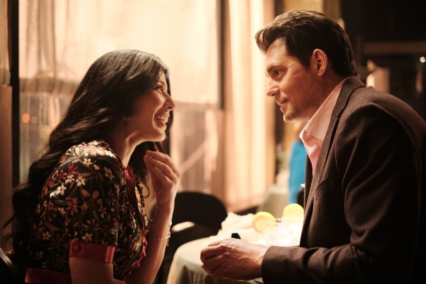 Elizabeth Tabish as Molly and Kristoffer Polaha as Kevin in "The Shift."  © 2023 Angel Studios. All Rights Reserved. 