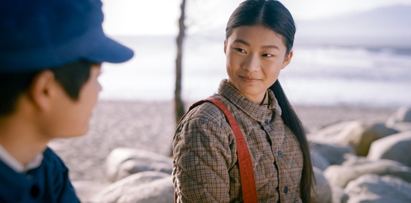 Ben Wang as Young Ming and Sara Ye as Lili in "Sight." 