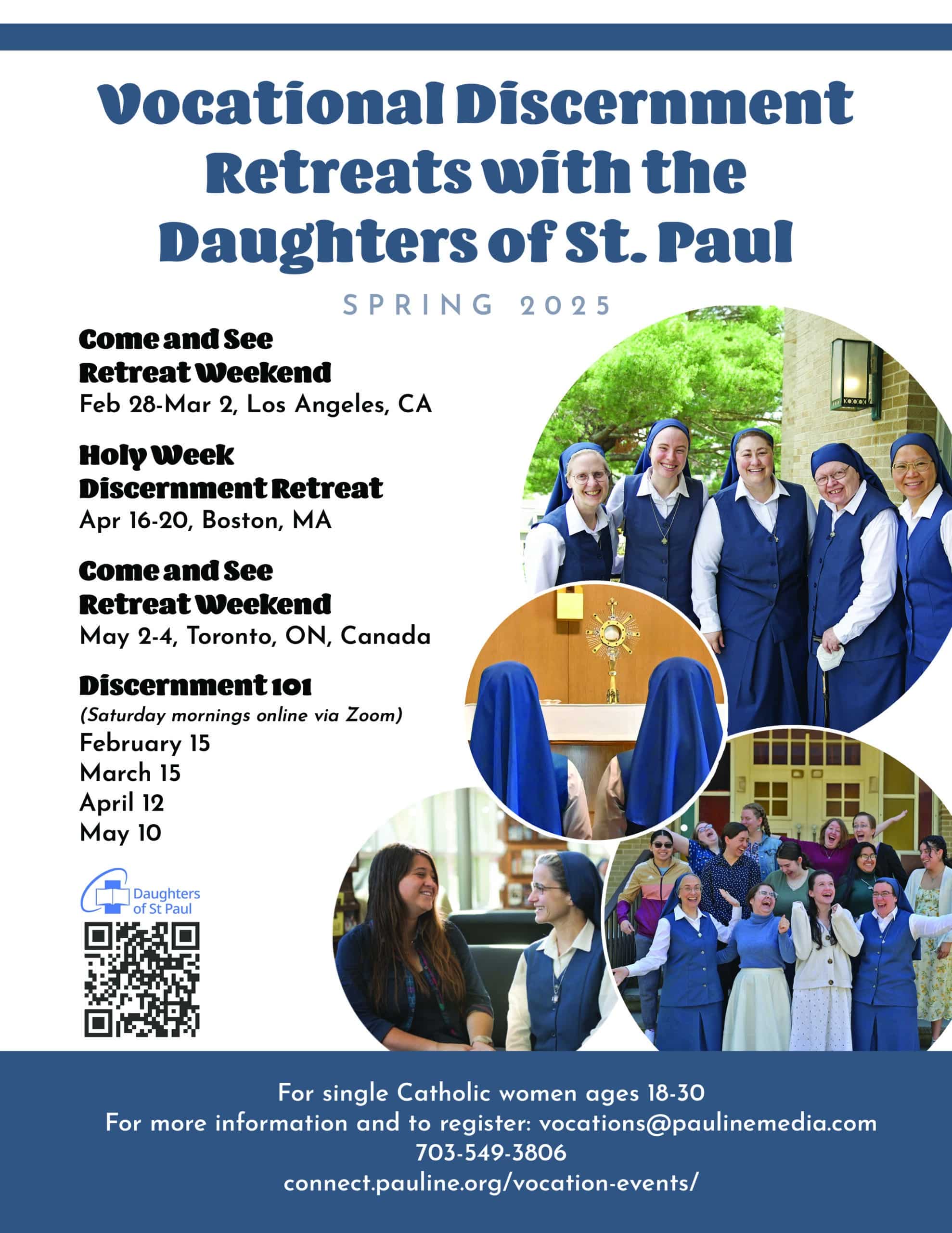 Spring 2025 Vocation Flyer 2