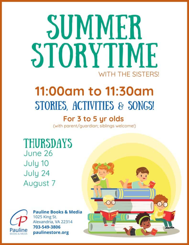 2025 Summer Storytime Flyer